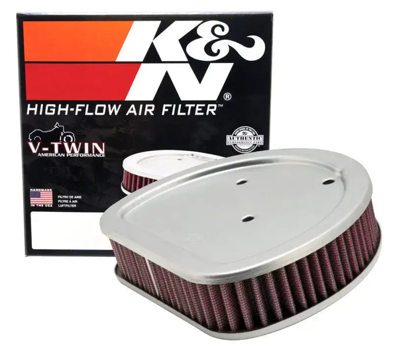 K&N Replacement Air Filter 1.625in H for Harley Davidson - Truck & Automotive