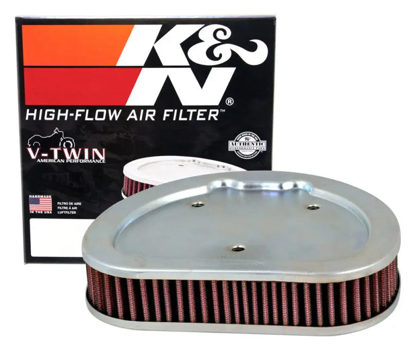 K&N Replacement Air Filter 1.625in H x 7.5in L for Harley Davidson - Truck & Automotive