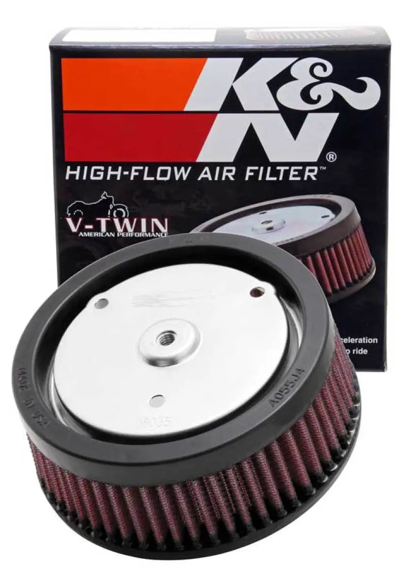 K&N Replacement Air Filter 5.5in Top OD x 6in Base 2.313in H for Harley Davidson - Truck & Automotive