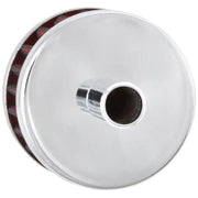 K&N Steel Base Chrome Top Crankcase Vent Filter 1/2in. / 2in. OD / 1-1/2in. Height - Truck & Automotive