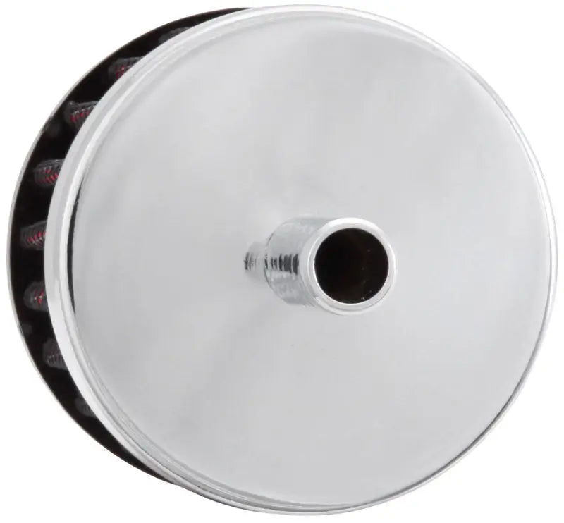 K&N Steel Base Crankcase Vent Filter 0.375in OD x 2in 1.5in Height - Truck & Automotive