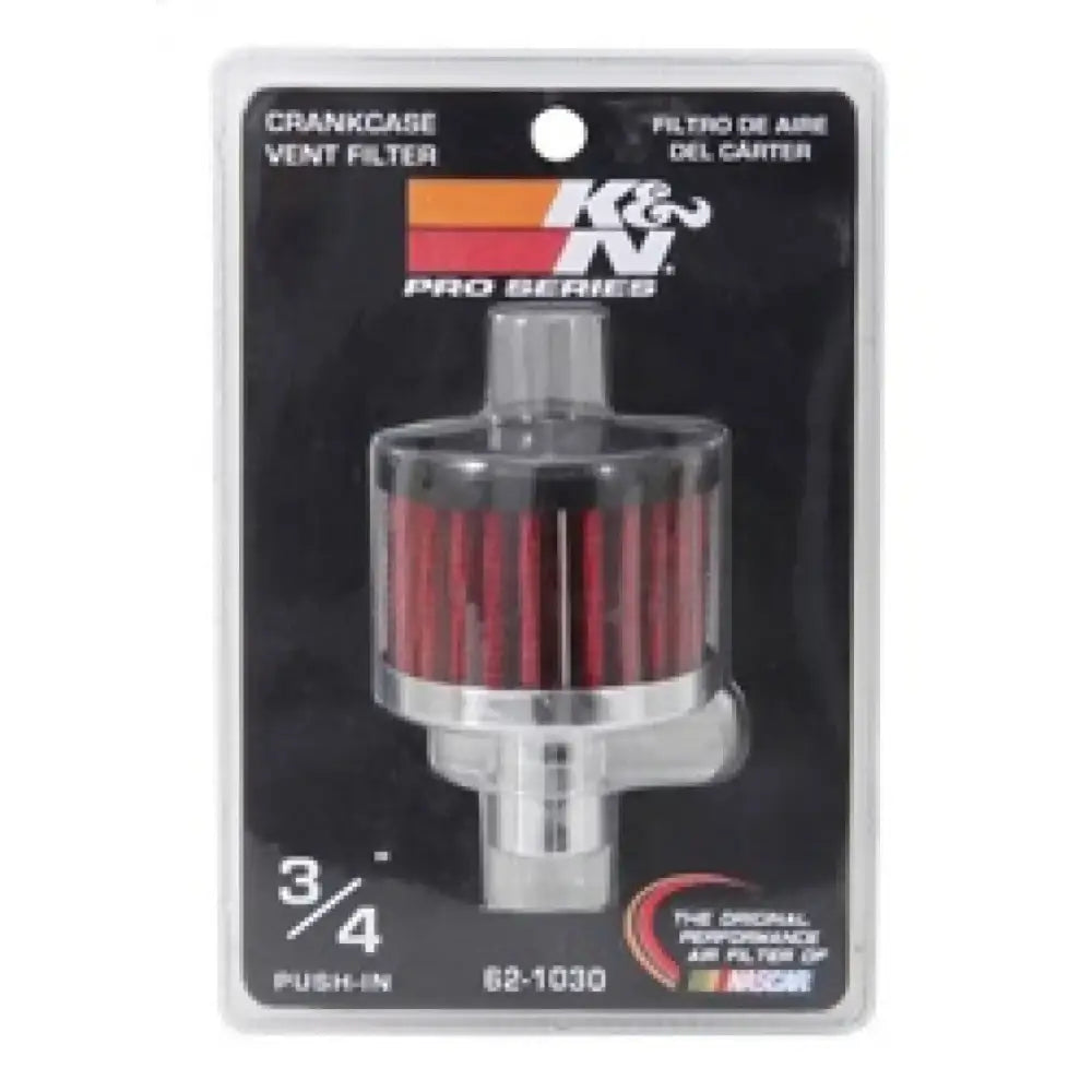K&N Steel Base Crankcase Vent Filter.75in OD x 2in 1.5in Height - Truck & Automotive