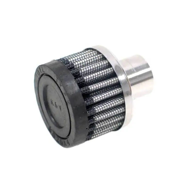 K&N 62-1040 K&N Steel Base Crankcase Vent Filter/Breather 1in Vent OD x 2in OD x 1.5in Height
