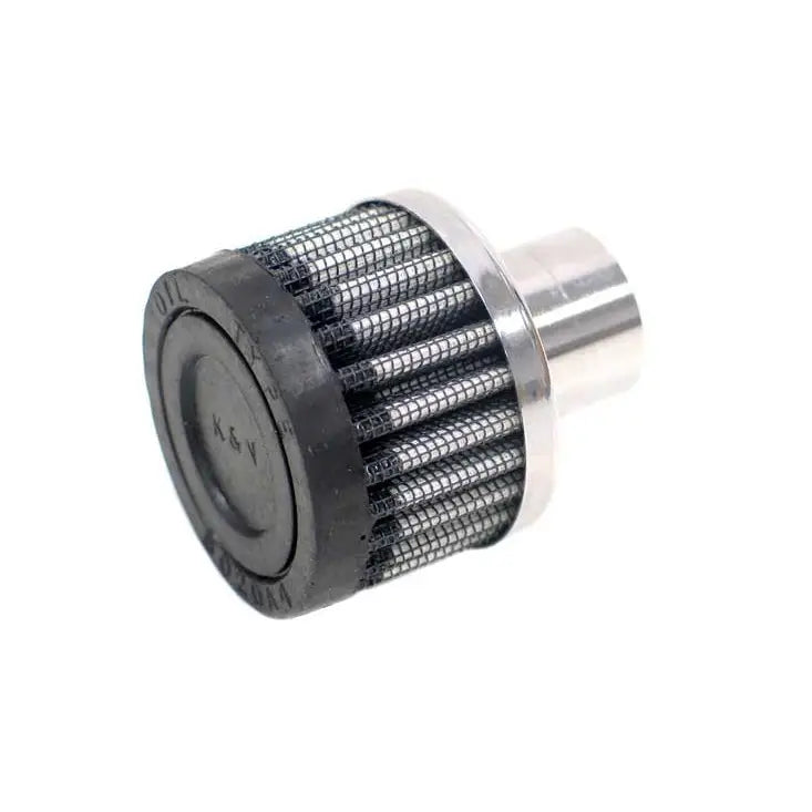K&N 62-1040 K&N Steel Base Crankcase Vent Filter/Breather 1in Vent OD x 2in OD x 1.5in Height