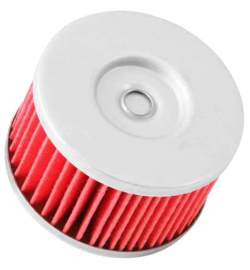 K&N Suzuki 2.375in OD x 1.469in H Oil Filter, premium cartridge oil filter for powersports.