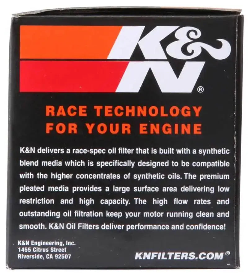K&N Suzuki / Arctic Cat / Cagiva / Kawasaki / Kymco / Aprilia 2.813in OD x 3.221in H Oil Filter - Truck & Automotive