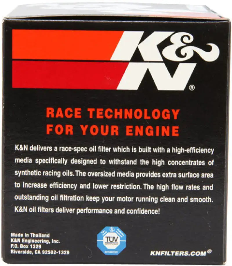 K&N Suzuki / Arctic Cat / Cagiva / Kawasaki / Kymco / Aprilia 2.813in OD x 3.221in H Oil Filter - Truck & Automotive