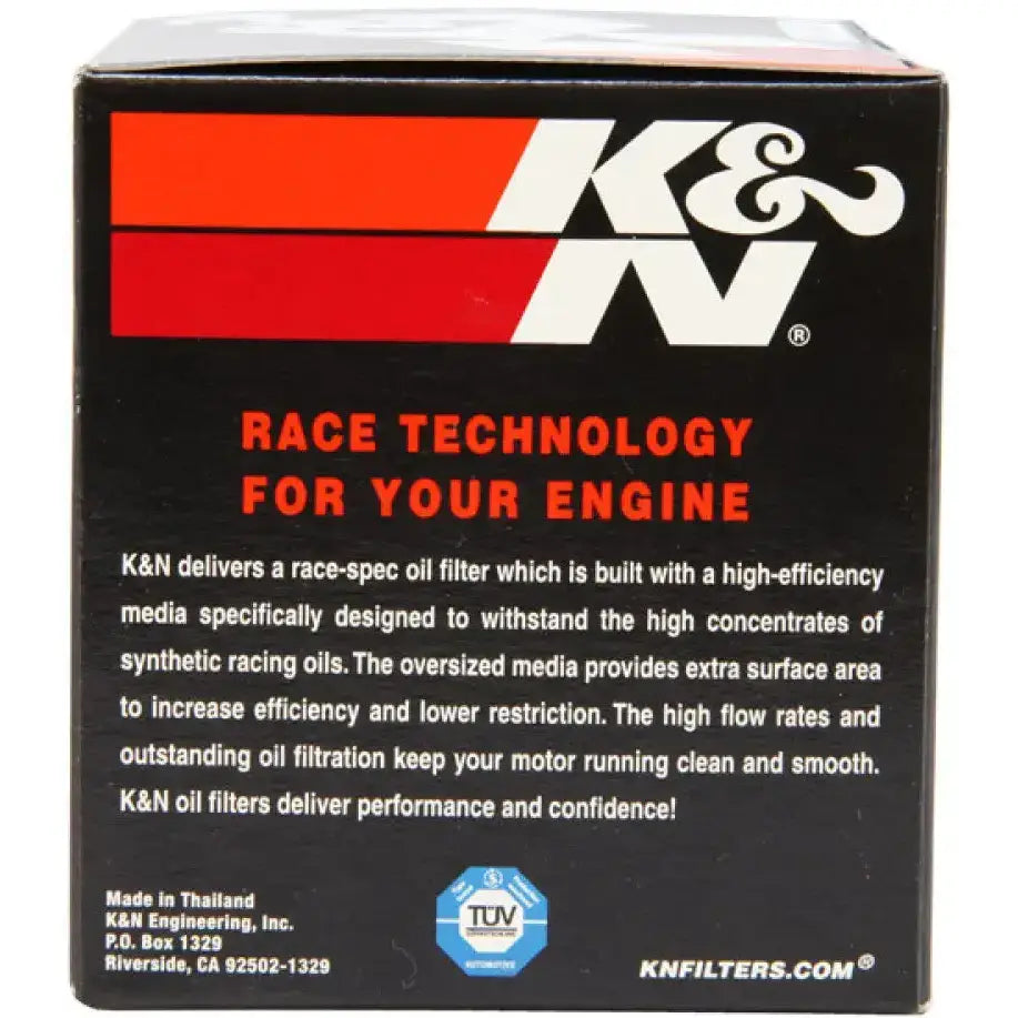 K&N Suzuki / Arctic Cat / Cagiva / Kawasaki / Kymco / Aprilia 2.813in OD x 3.221in H Oil Filter - Truck & Automotive