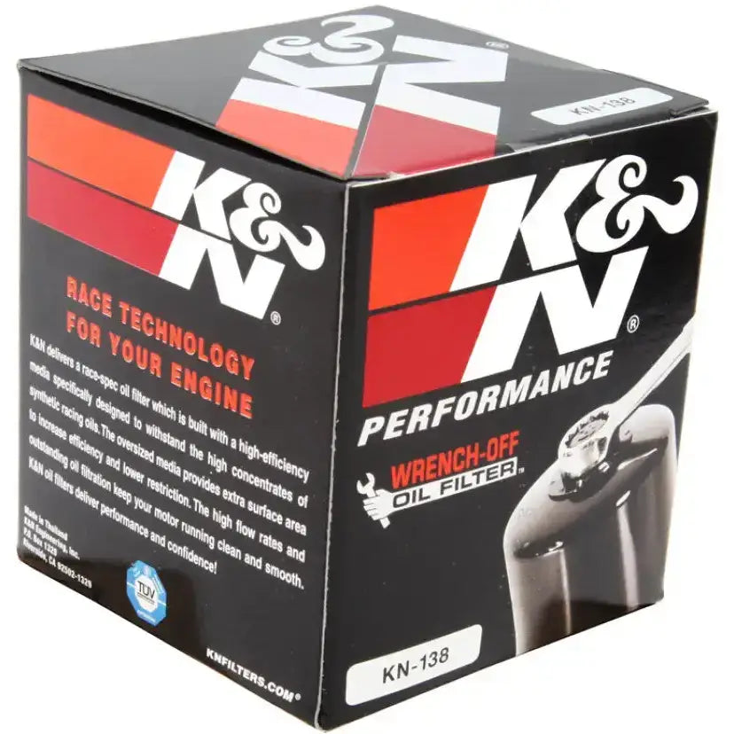 K&N Suzuki / Arctic Cat / Cagiva / Kawasaki / Kymco / Aprilia 2.813in OD x 3.031in H Oil Filter - Truck & Automotive