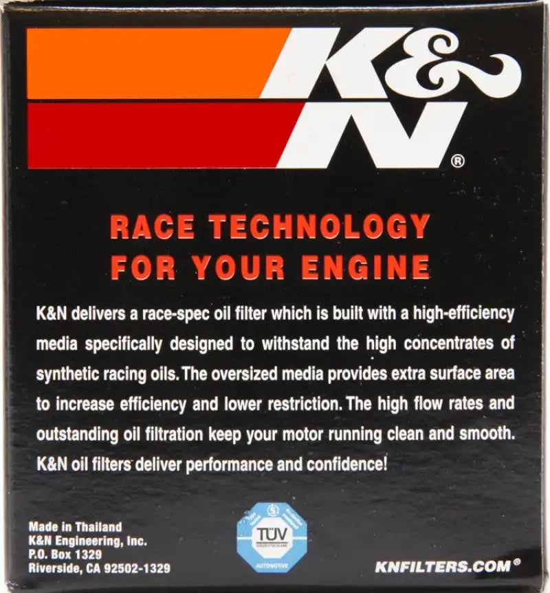K&N Suzuki / Arctic Cat / Cagiva / Kawasaki / Kymco / Aprilia 2.813in OD x 3.031in H Oil Filter - Truck & Automotive