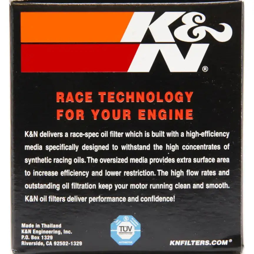 K&N Suzuki / Arctic Cat / Cagiva / Kawasaki / Kymco / Aprilia 2.813in OD x 3.031in H Oil Filter - Truck & Automotive