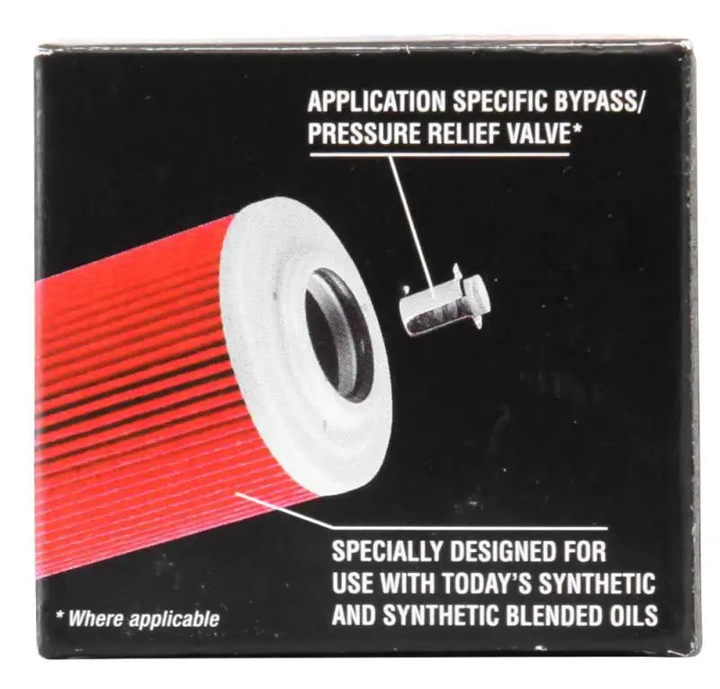 Oil filter box for K&N Suzuki Hyosung 1.75in OD x .5in ID x 1.563in H