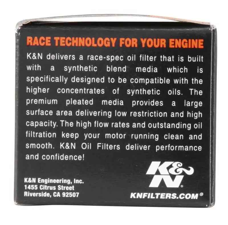 K&N Suzuki / Kawasaki / Arctic 1.75in OD x 1.719in H Oil Filter - Truck & Automotive