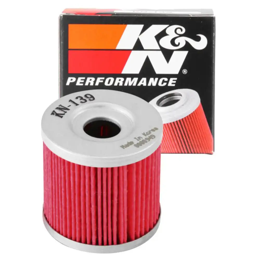 K&N Suzuki / Kawasaki / Arctic 1.75in OD x 1.719in H Oil Filter - Truck & Automotive