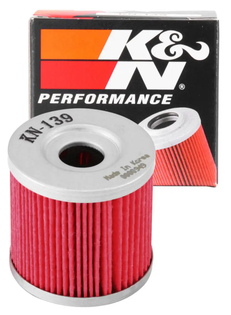 K&N Suzuki / Kawasaki / Arctic 1.75in OD x 1.719in H Oil Filter - Truck & Automotive