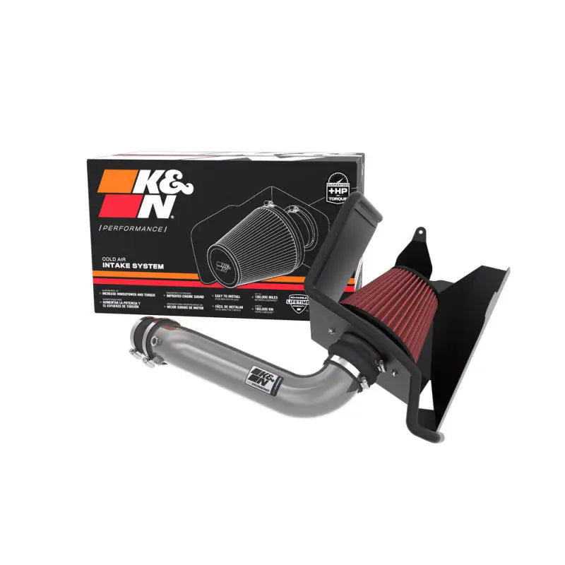 K&N Engineering 69-5330TS K&N Typhoon 2022 Hyundai Kona N L4-2.0L F/I Turbo Performance Air Intake System