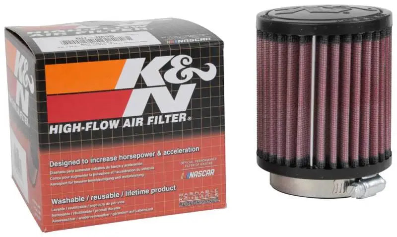 K&N Universal Air Filter - 2-7/16in Flange x 3-1/2in OD 4in Height - Truck & Automotive