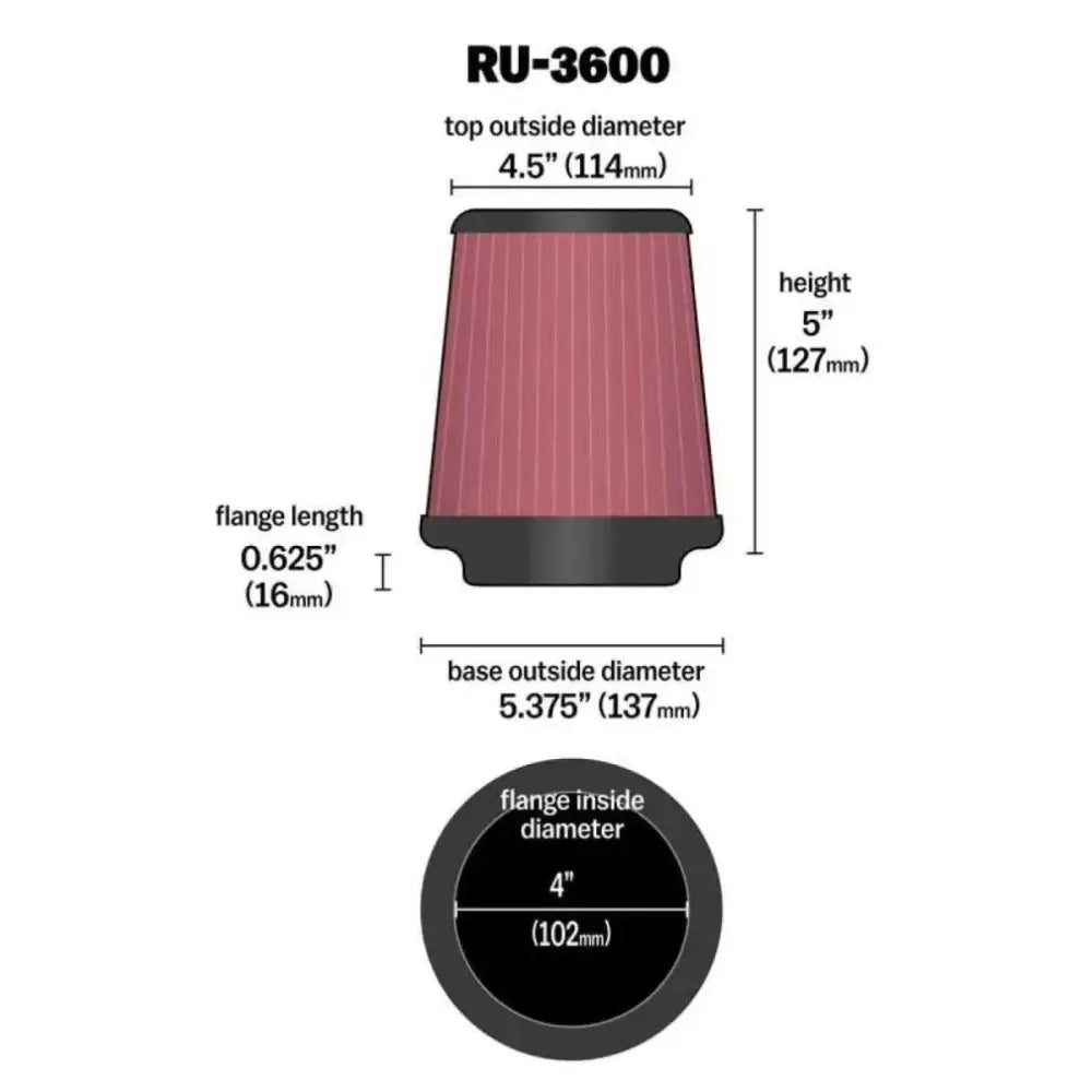 K&N Engineering RU-3600