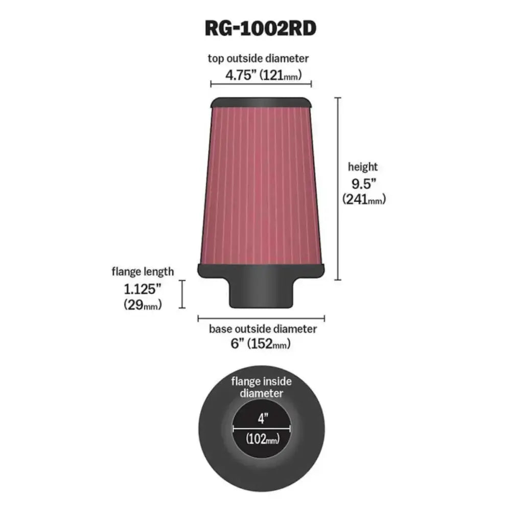 K&N Engineering RG-1002RD