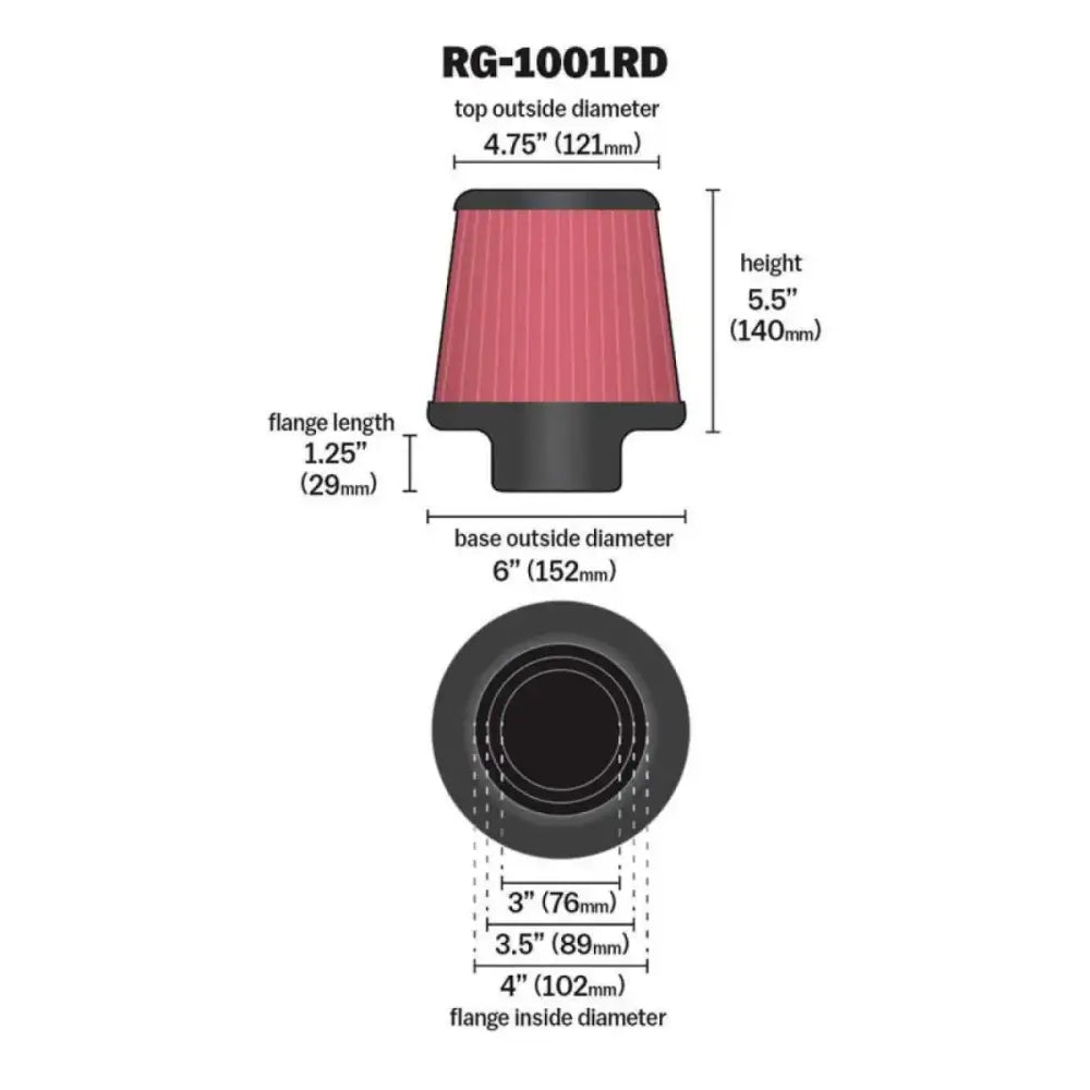 K&N Engineering RG-1001RD