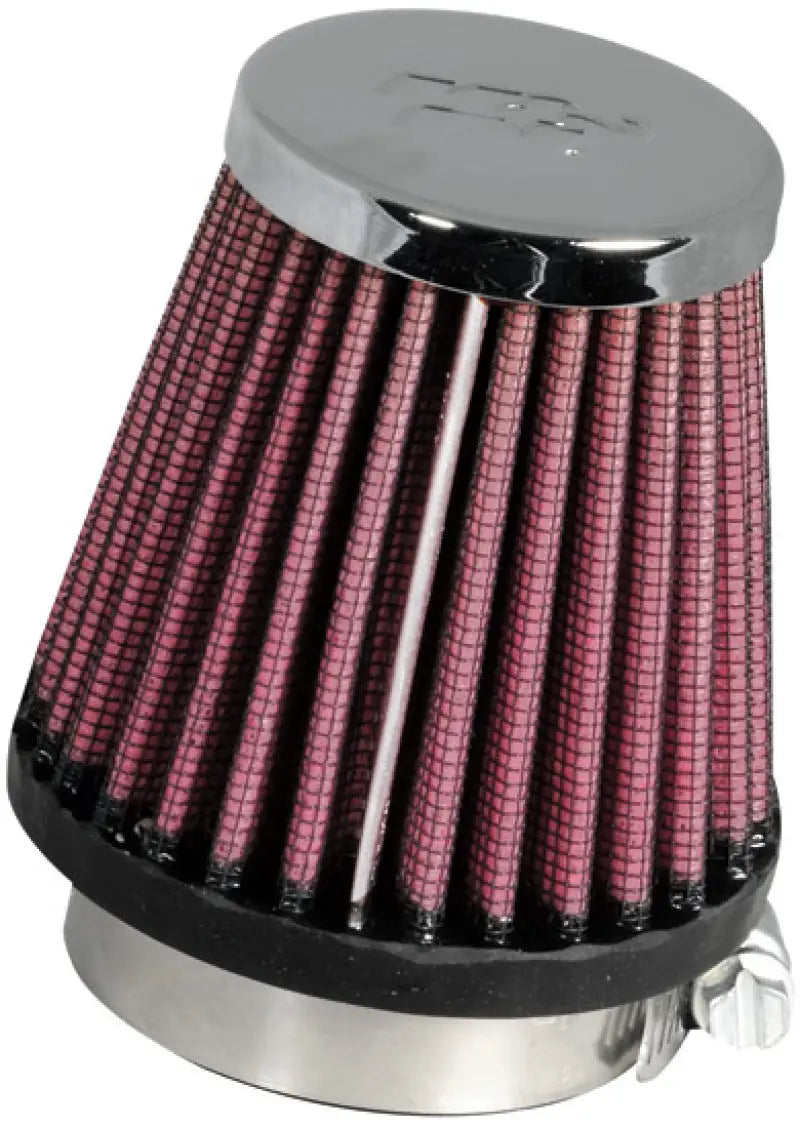 K&N Universal Chrome Filter 1 15/16 inch FLG / 3 Base / 2 Top / Height - Truck & Automotive