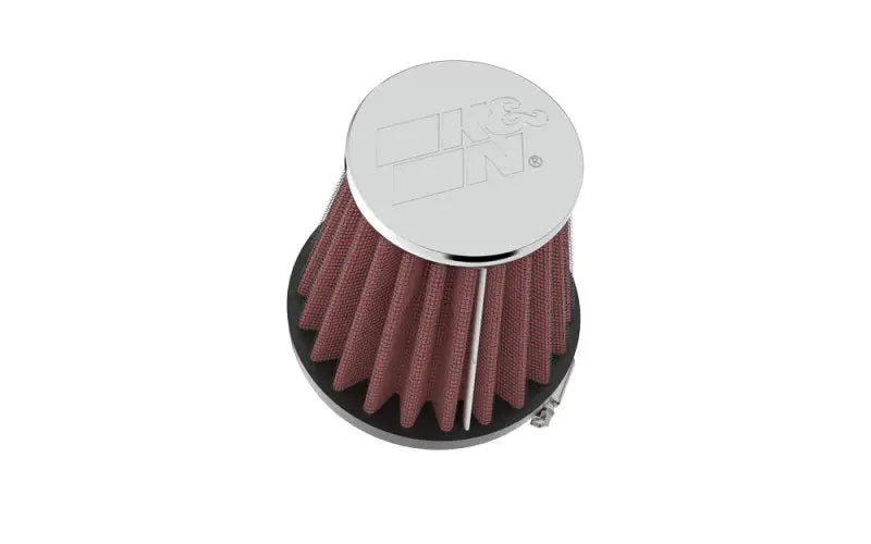 K&N Universal Chrome Filter 1 15/16 inch FLG / 3 Base / 2 Top / Height - Truck & Automotive