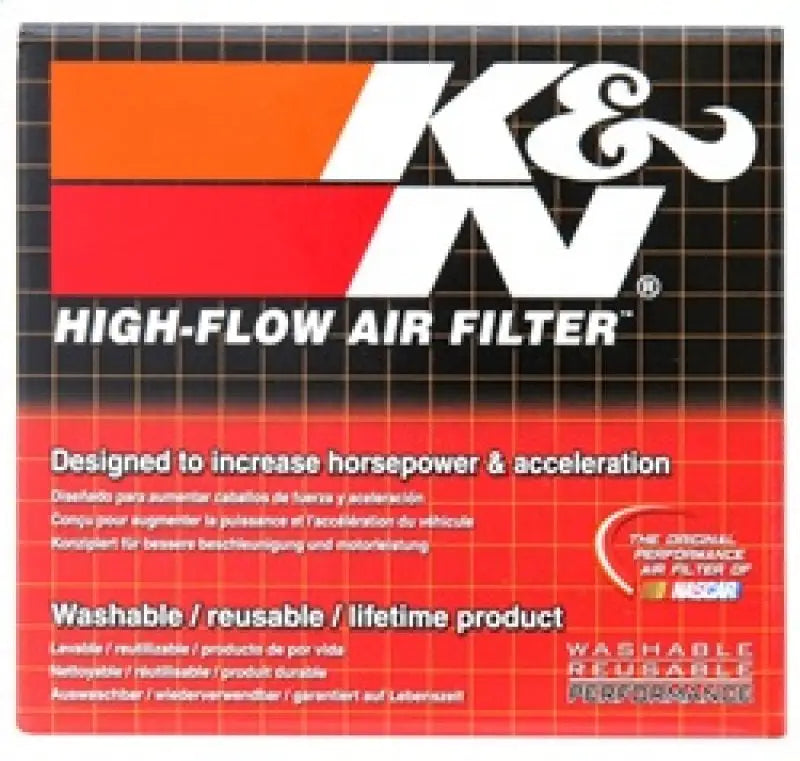 K&N Universal Chrome Filter 2.5" O/S FLG / 4.5" OD / 2" Height Pancake Style Air Filter for RV, Automotive, Powersports, Off-Road, Marine, Exterior, Truck Accessories, Interior, Truck Bed, RV Parts, Truck & Automotive, AVADA - Best Sellers