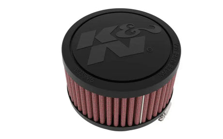 K&N Universal Clamp-On Air Filter 2.25in Flange ID 3.5in OD 2in Height - Filters