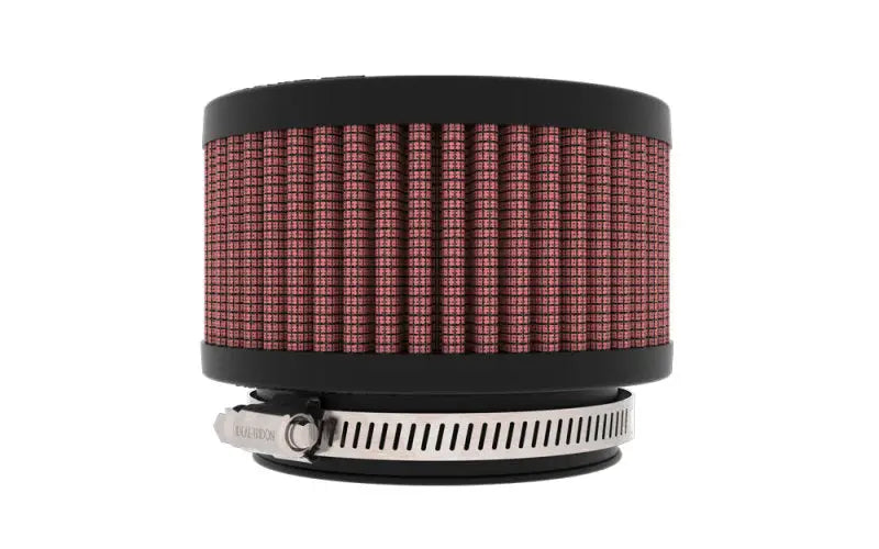 K&N Universal Clamp-On Air Filter 2.25in Flange ID 3.5in OD 2in Height - Filters