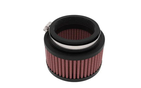 K&N Universal Clamp-On Air Filter 2.25in Flange ID 3.5in OD 2in Height - Filters