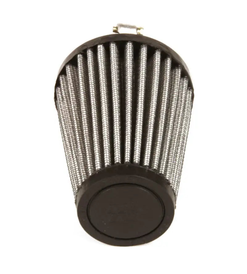 Black and silver air filter.