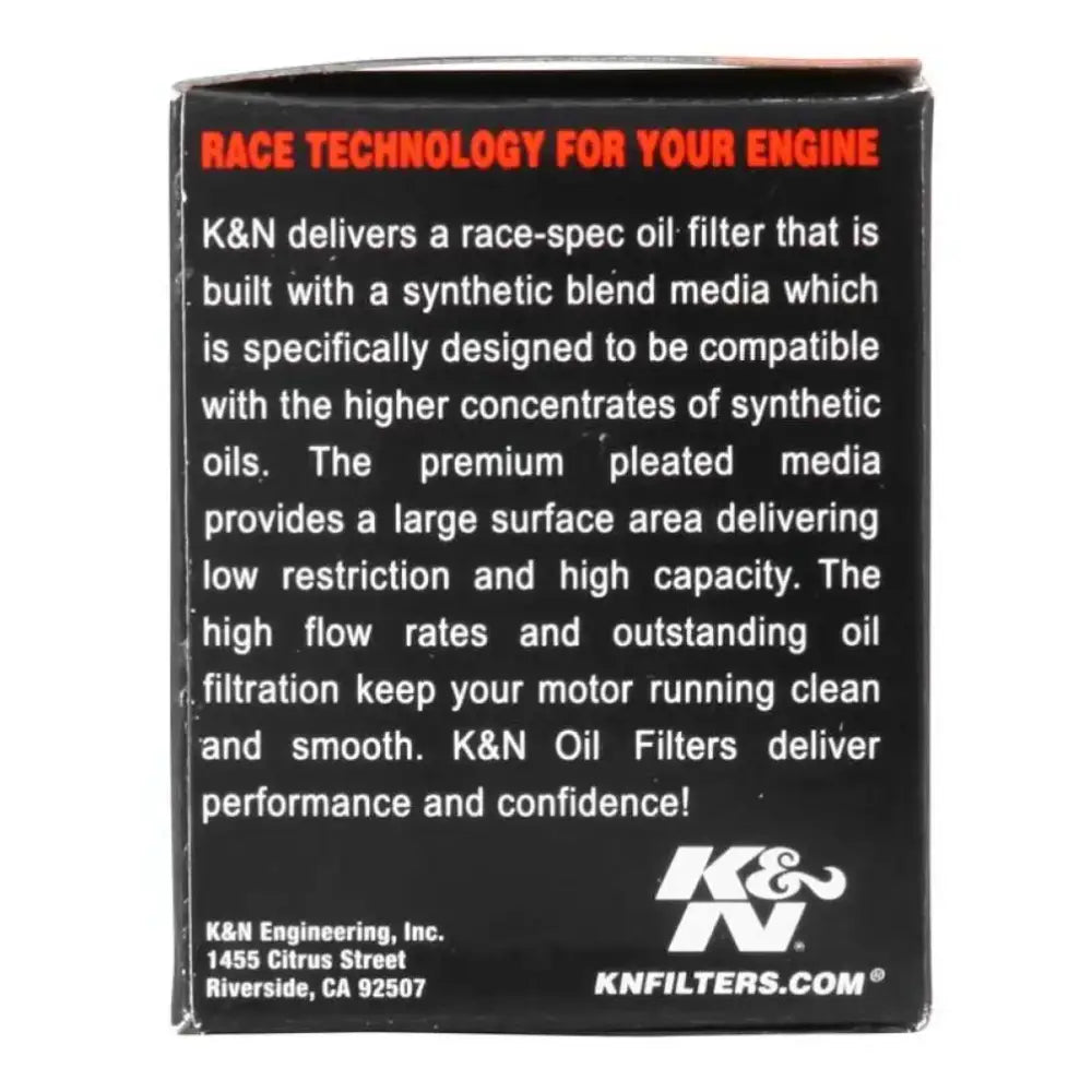 K&N Yamaha 1.5in OD x 1.844in H Oil Filter - Truck & Automotive