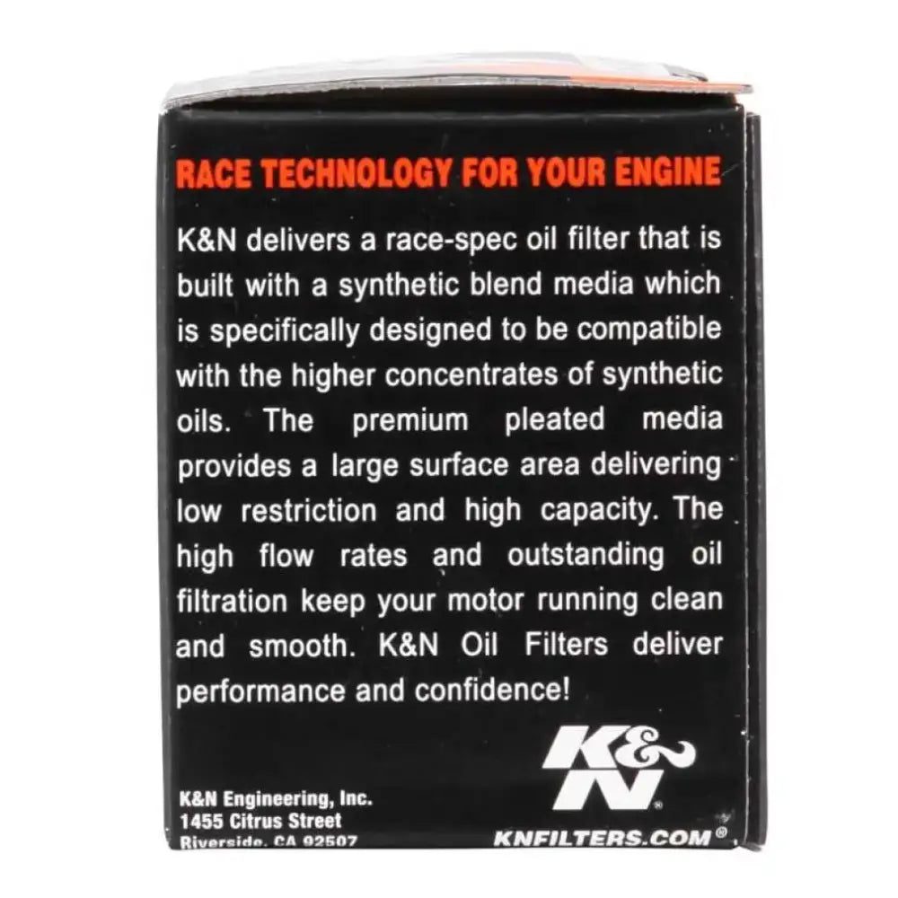 K&N Yamaha / Fantic Caballero / Husqvarna 1.5in OD x 1.813inH Oil Filter - Truck & Automotive