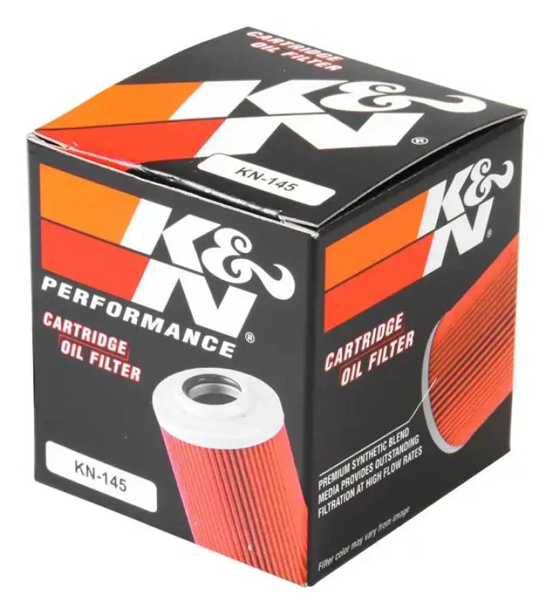 K&N oil filter in box for Yamaha MZ Sachs Aprilia Derbi with optimized oil flow