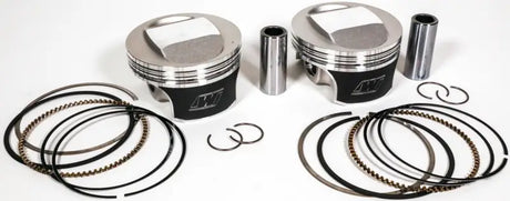 WISECO K0216P1 Tracker Piston Kit Evo Dome Big Twin 1340 10:1 +.010