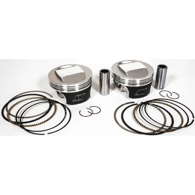 WISECO K0216P1 Tracker Piston Kit Evo Dome Big Twin 1340 10:1 +.010