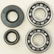 Two ball bearings and main bearing seal from K089 Bearing Seal Kit for machinery