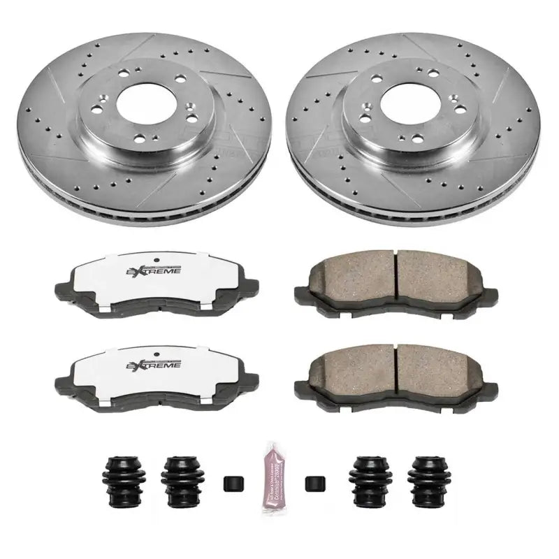 Car brake rotors and pads set for K094 Hot Rods main bearing and seal kit Pol