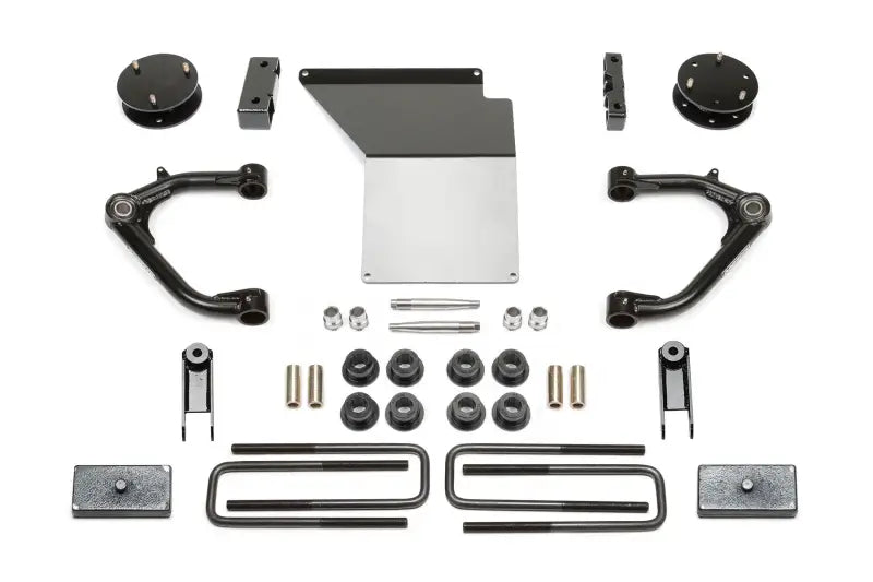 K1098 Fabtech Lift Kit Suspension components, offering superior performance, enhanced off-road capabilities, and durable construction for a smooth ride.