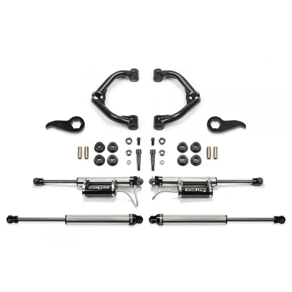 K1156DL Fabtech 3.5' Uniball Uca Kit W/ Dlss Resi 2