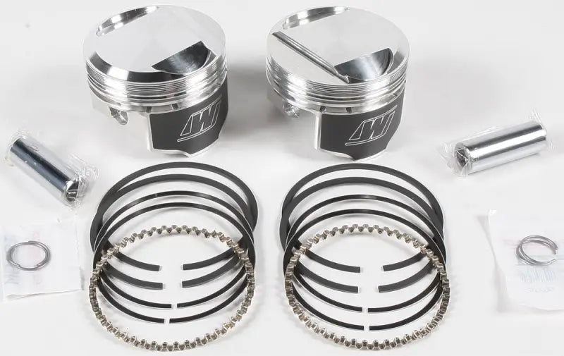 K1665 V Twin Piston Kit 1340 Evo Big Twin 10:1 Comp 
