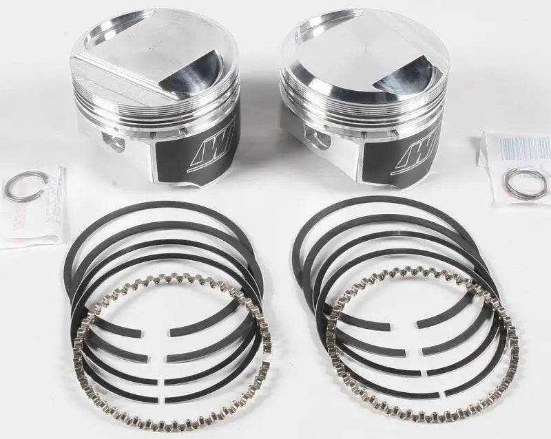 K1666 Wiseco V-Twin Piston Kit 1340 Evo Big Twin 10:1 Comp - RV and Auto Parts