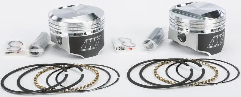 K1667 Wiseco V-Twin Piston Kit 1340 Evo Big Twin 10:1 Comp - RV and Auto Parts