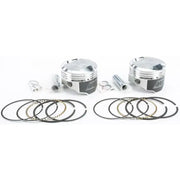 K1675 Wiseco V-Twin Piston Kit 1340 Evo Big Twin 10:1 Comp - RV and Auto Parts