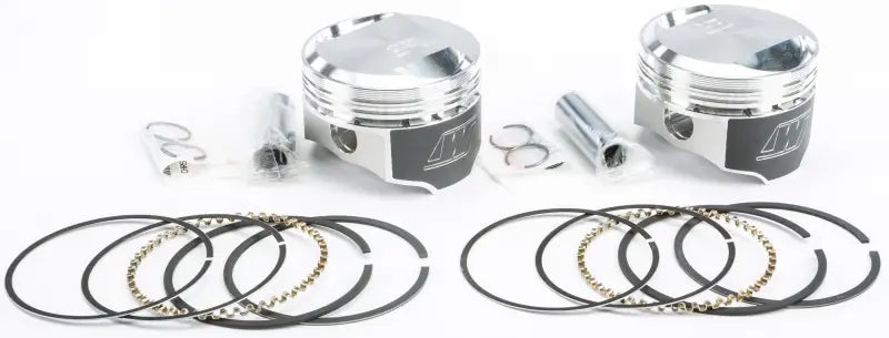 K1675 Wiseco V-Twin Piston Kit 1340 Evo Big Twin 10:1 Comp - RV and Auto Parts