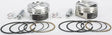 K1746 Wiseco V-Twin Piston Kit 1200 Sportster 10.5:1 Comp - RV and Auto Parts