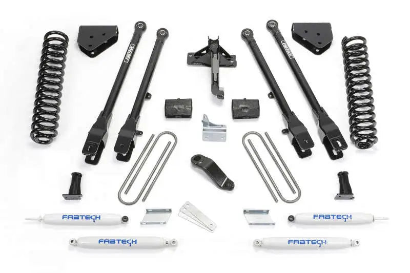 K2132 Fabtech Lift Kit Suspension, enhanced ground clearance, larger tires, off-road, durable construction, automotive, truck accessories, suspension, RV, AVADA - Best Sellers, Must Haves