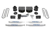 K2181 Fabtech Lift Kit Suspension components for enhanced vehicle performance and aesthetics.