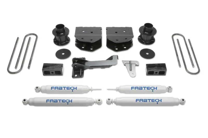K2181 Fabtech Lift Kit Suspension components for enhanced vehicle performance and aesthetics.