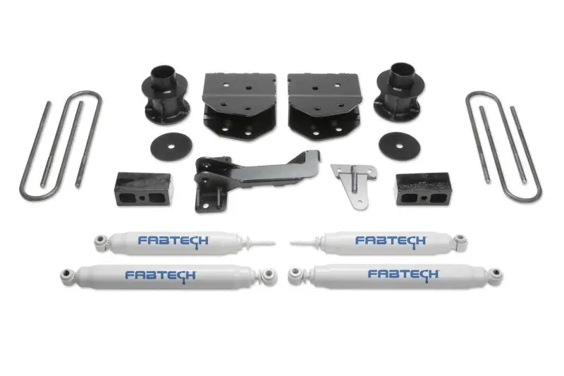 K2181 Fabtech Lift Kit Suspension components for improved vehicle performance and off-road capability.